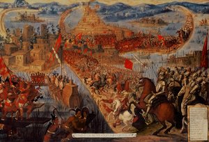 Tenochtitlan meghódítása, a „Mexikó meghódítása” sorozatból